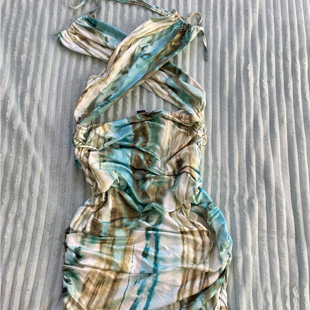 Multicolor Strappy Dress